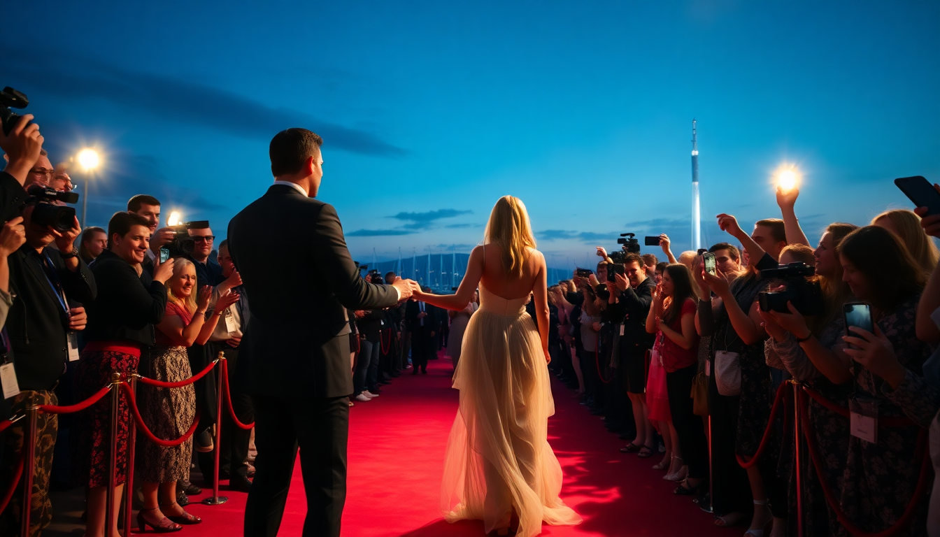 Gimbo Tamberi e Chiara Bontempi, un red carpet da sogno a Cannes