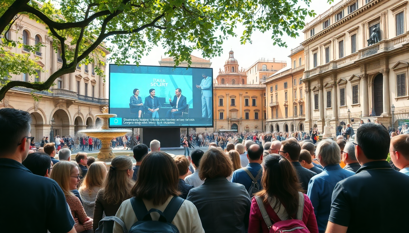 Giorgio Mulè parla della sicurezza nazionale italiana