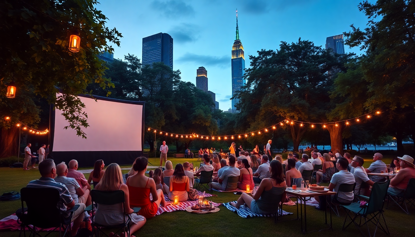 I cinema all’aperto di New York: un must per l’estate 2025