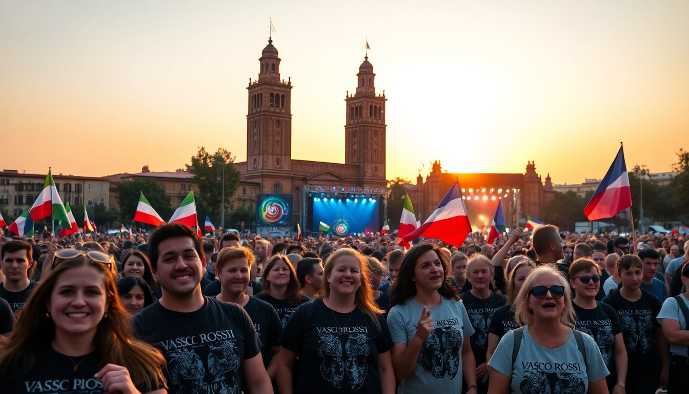 Il grande ritorno di Vasco Rossi: emozioni sotto le Due Torri