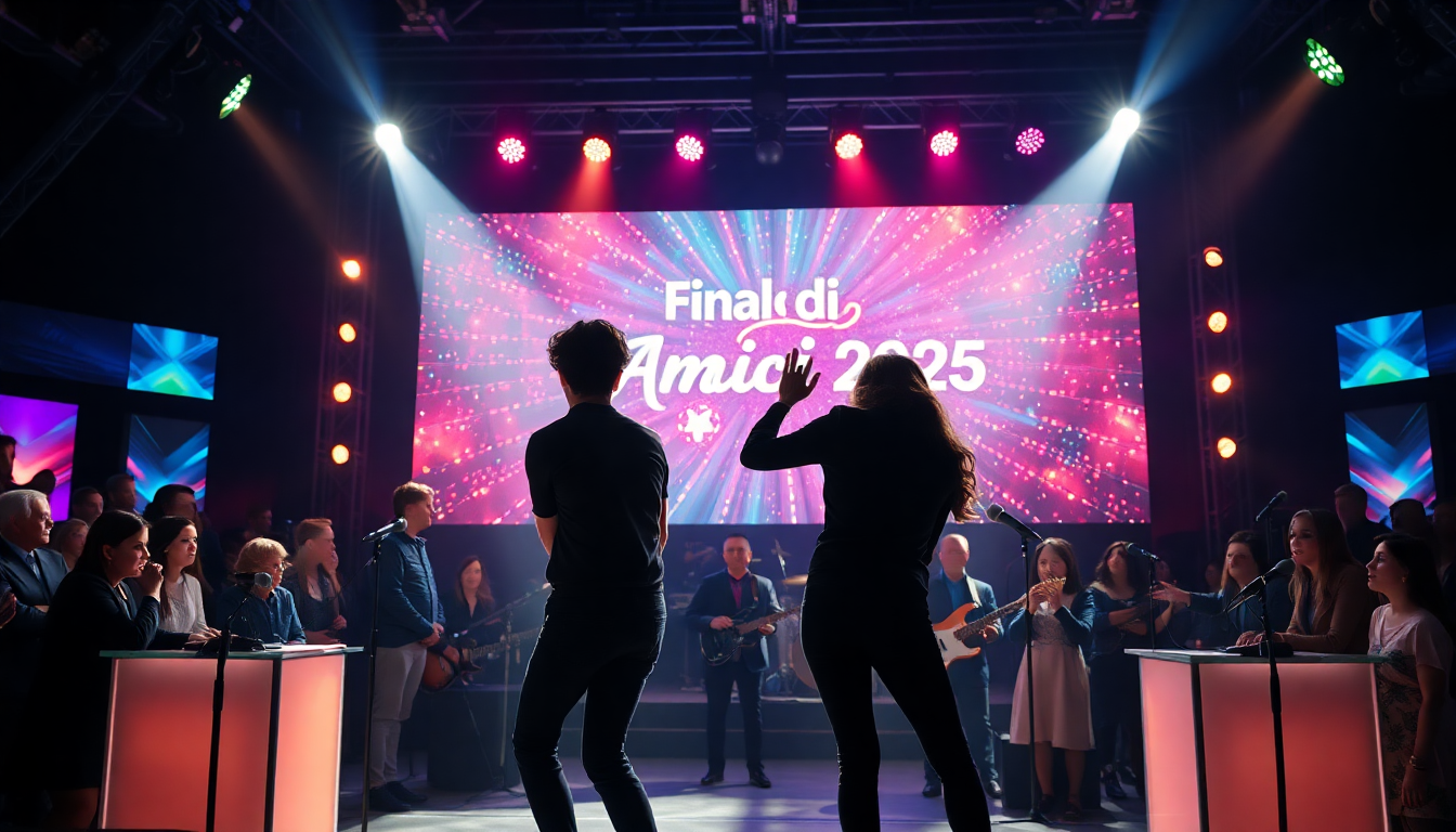 Finale di Amici 2025: chi vincerà tra TrigNO e Antonia in un clima di favoritismi?