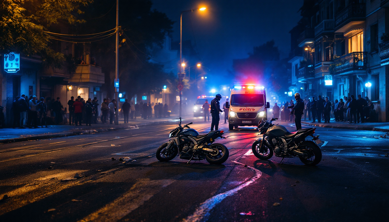 Incidente a Oria: giovani motociclisti coinvolti, situazione sotto controllo