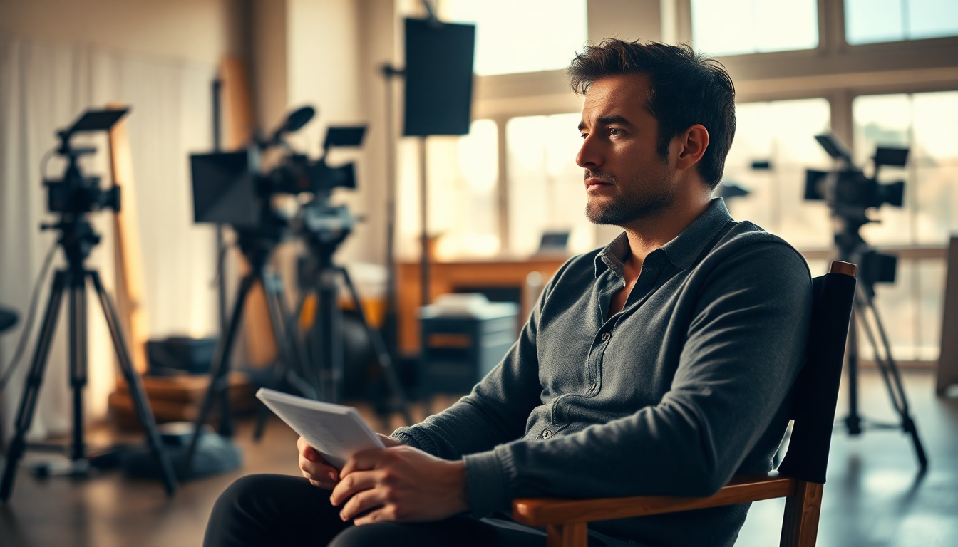 Luca Argentero e la sua nuova serenità sul set