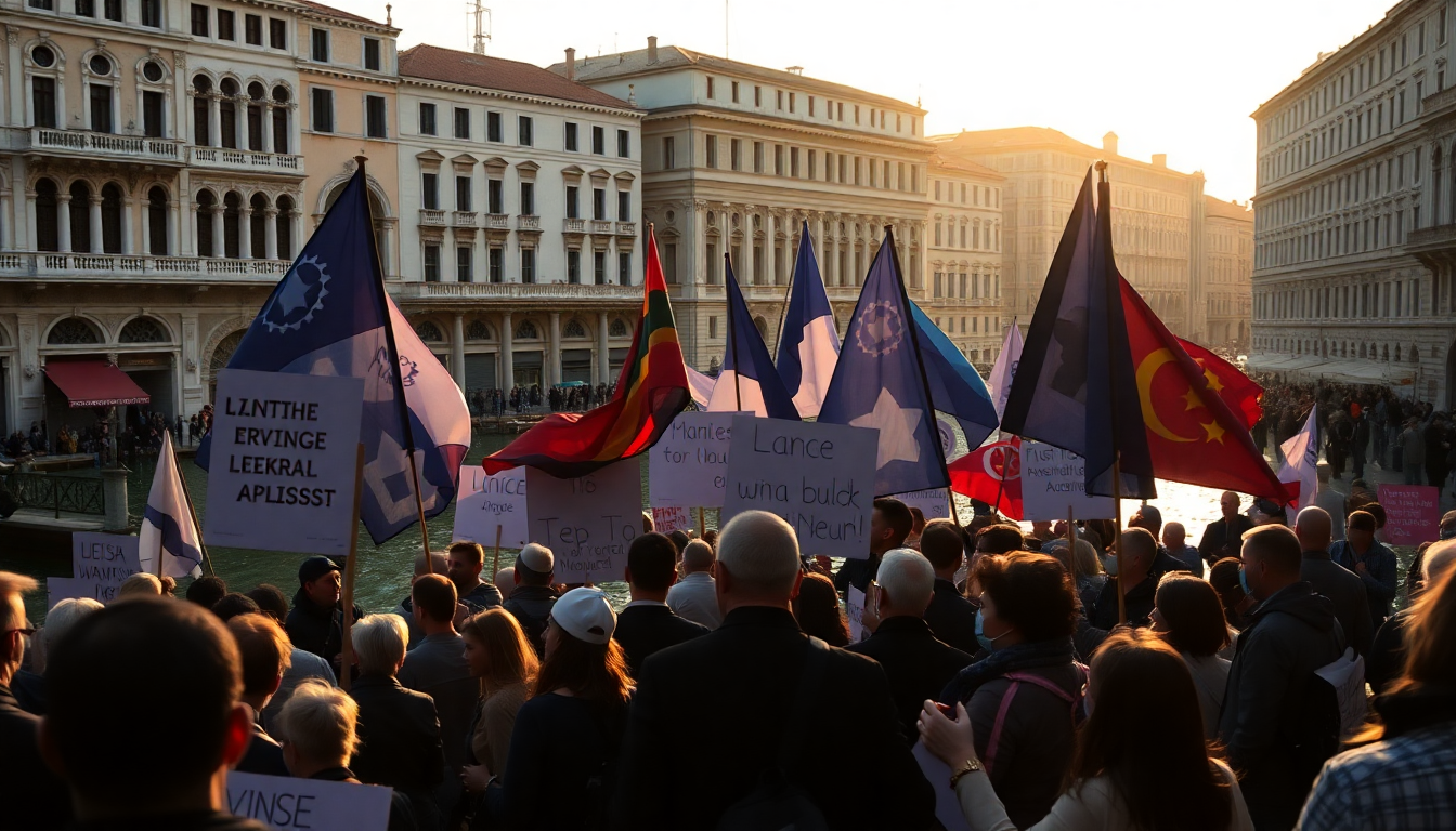 Nozze di Bezos a Venezia: l’opposizione si mobilita