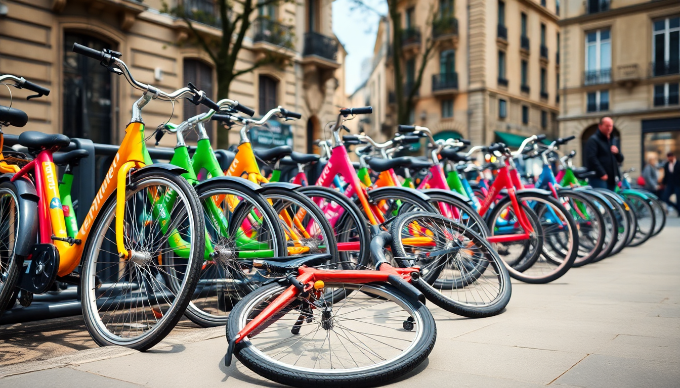 Furti e inciviltà: il problema del bike sharing a Parigi