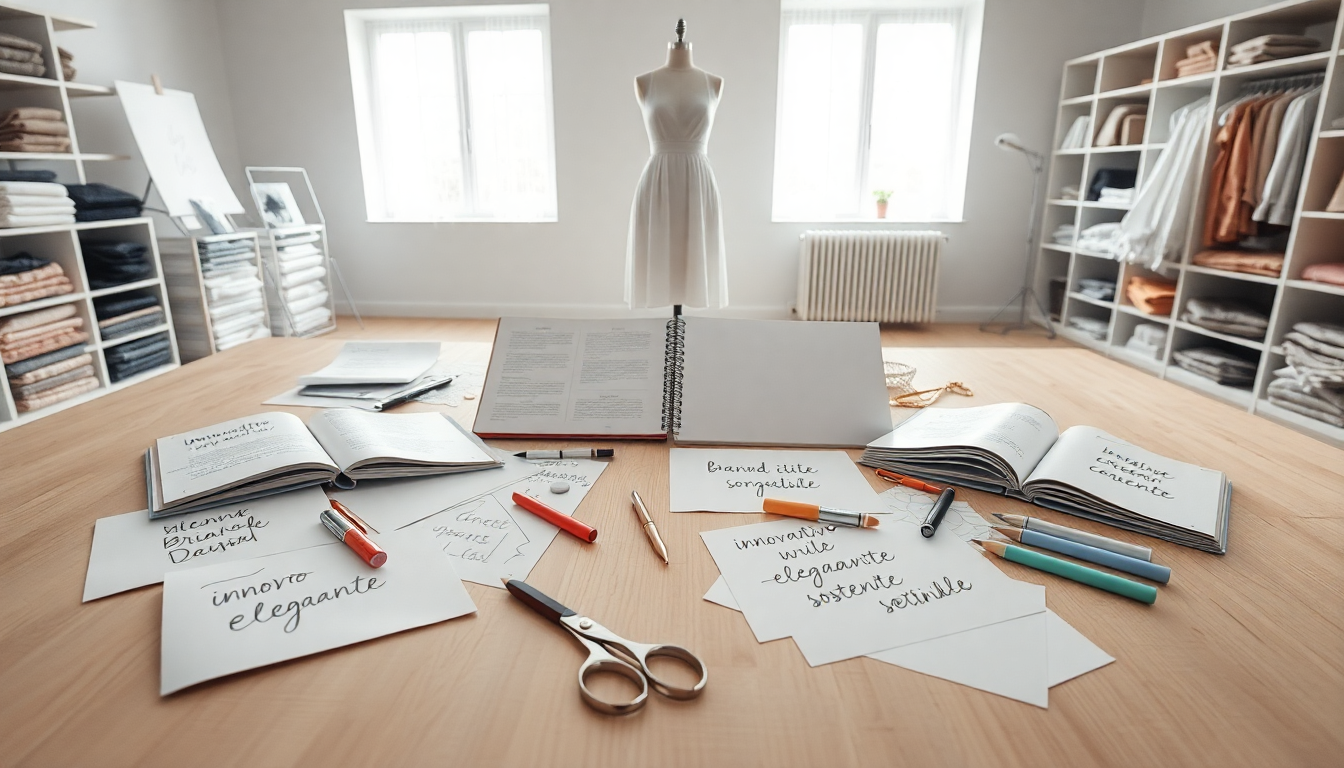 Guida alla creazione di un nome memorabile per il tuo brand di moda