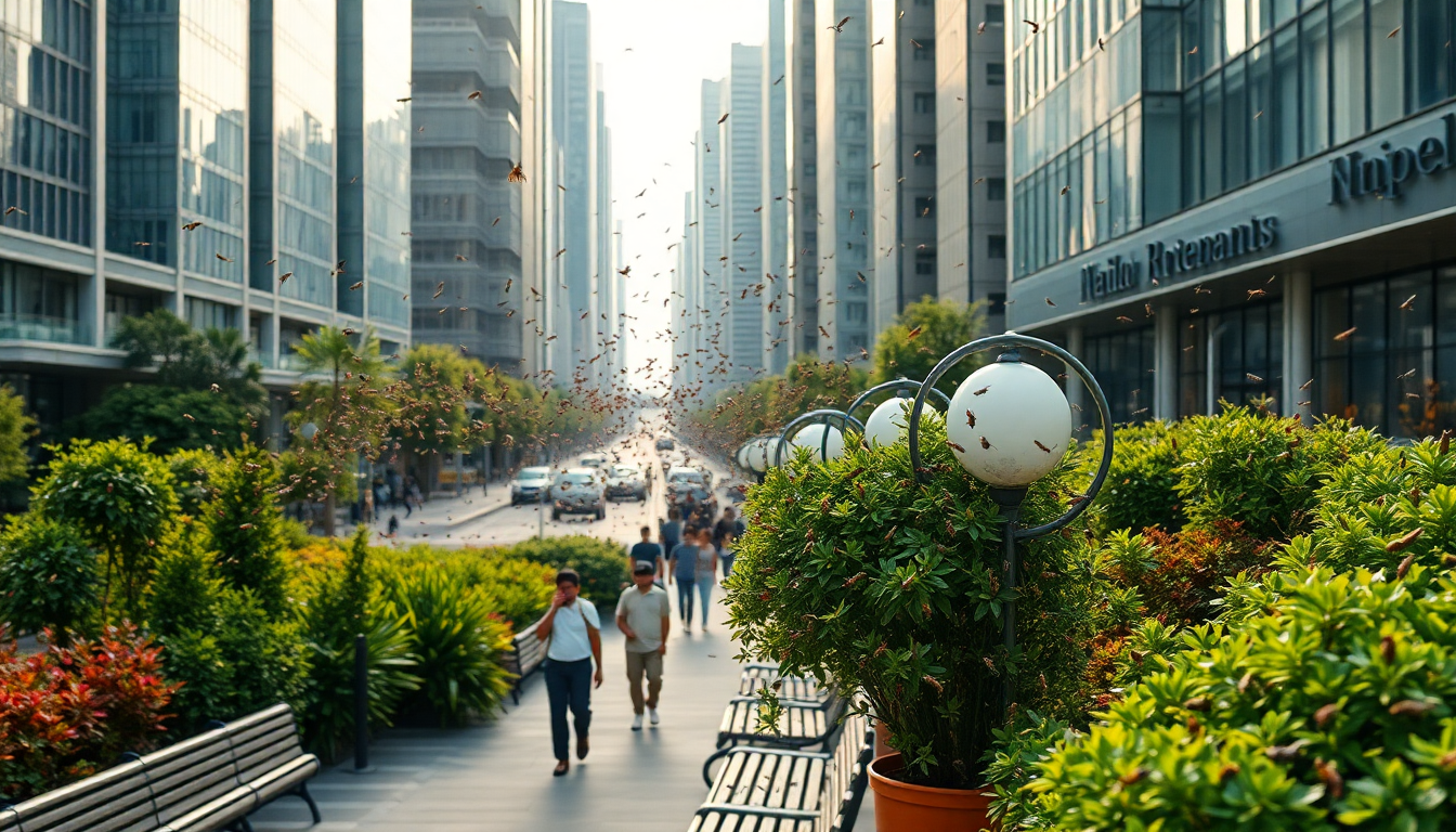 I Plecia longiforceps e la crisi ecologica nelle metropoli asiatiche