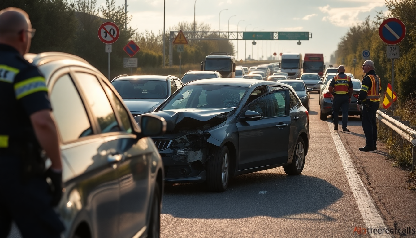 Incidente sulla strada provinciale: conducente in condizioni stabili