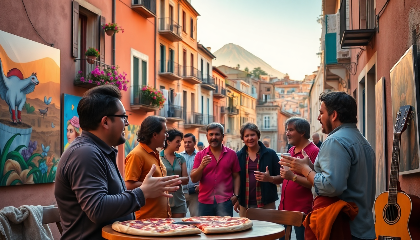 James Franco e la sua passione per Napoli e i suoi amici