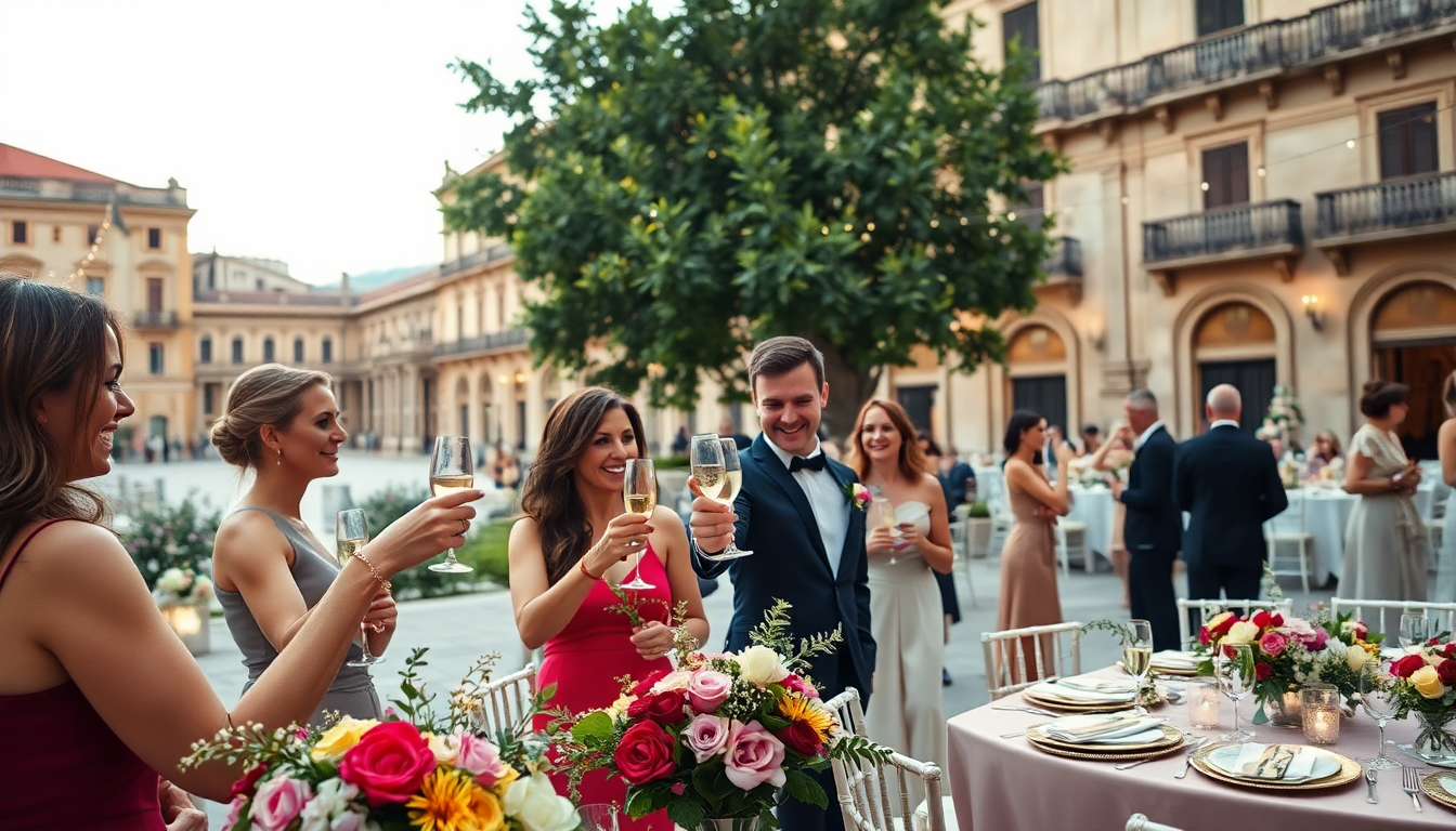 La celebrazione nuziale di Fuschia Sumner: un evento da sogno a Noto