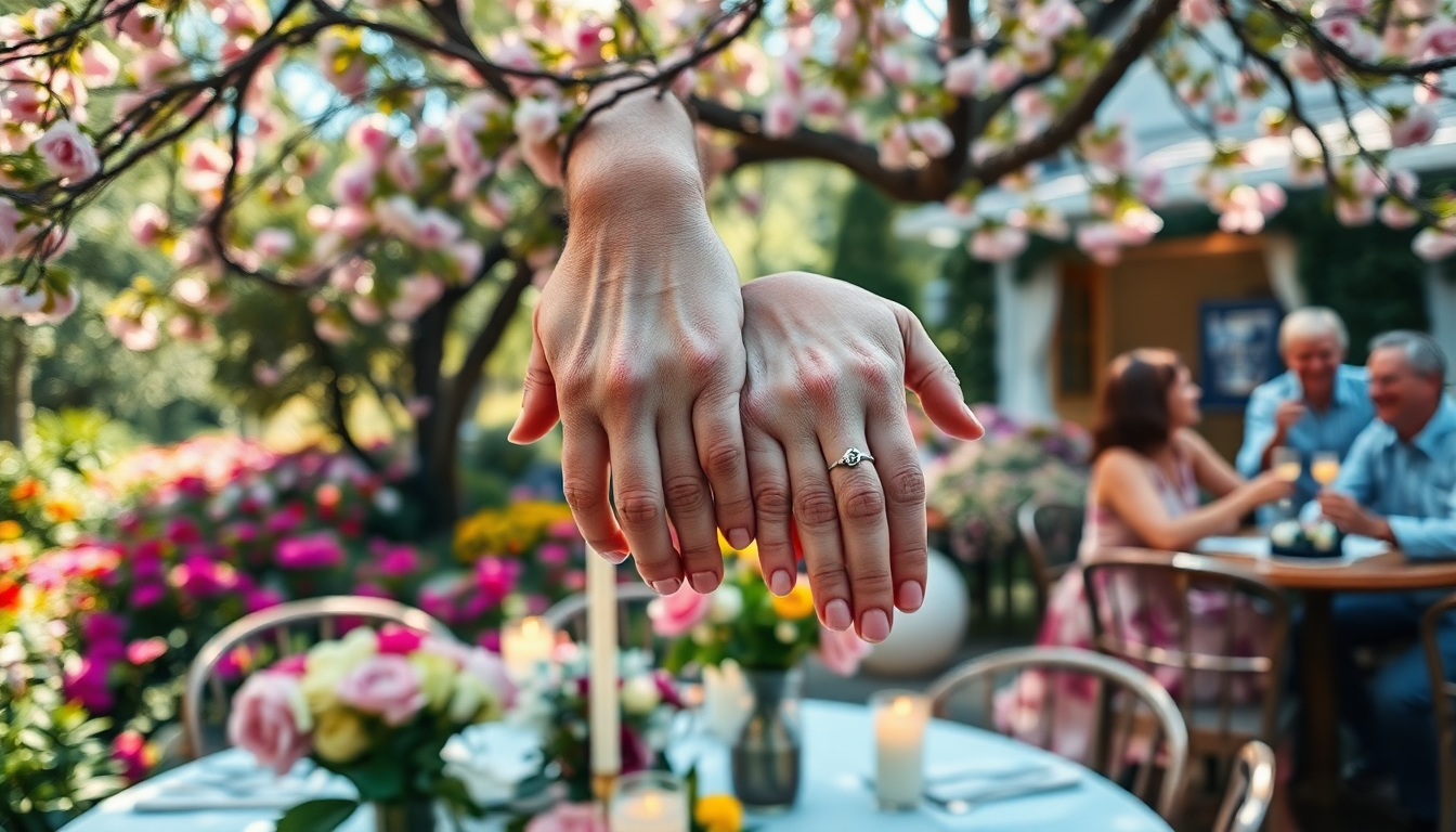 Le celebrazioni d’amore tra le celebrità mature nel mondo