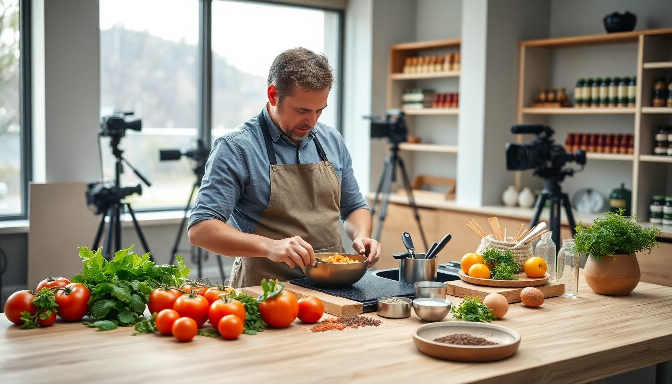 Luca Calvani: nuova avventura televisiva sul Food Network