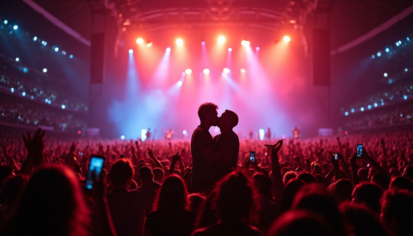 Scandali in musica: la kiss cam di Chris Martin e il video di Gigi D’Alessio
