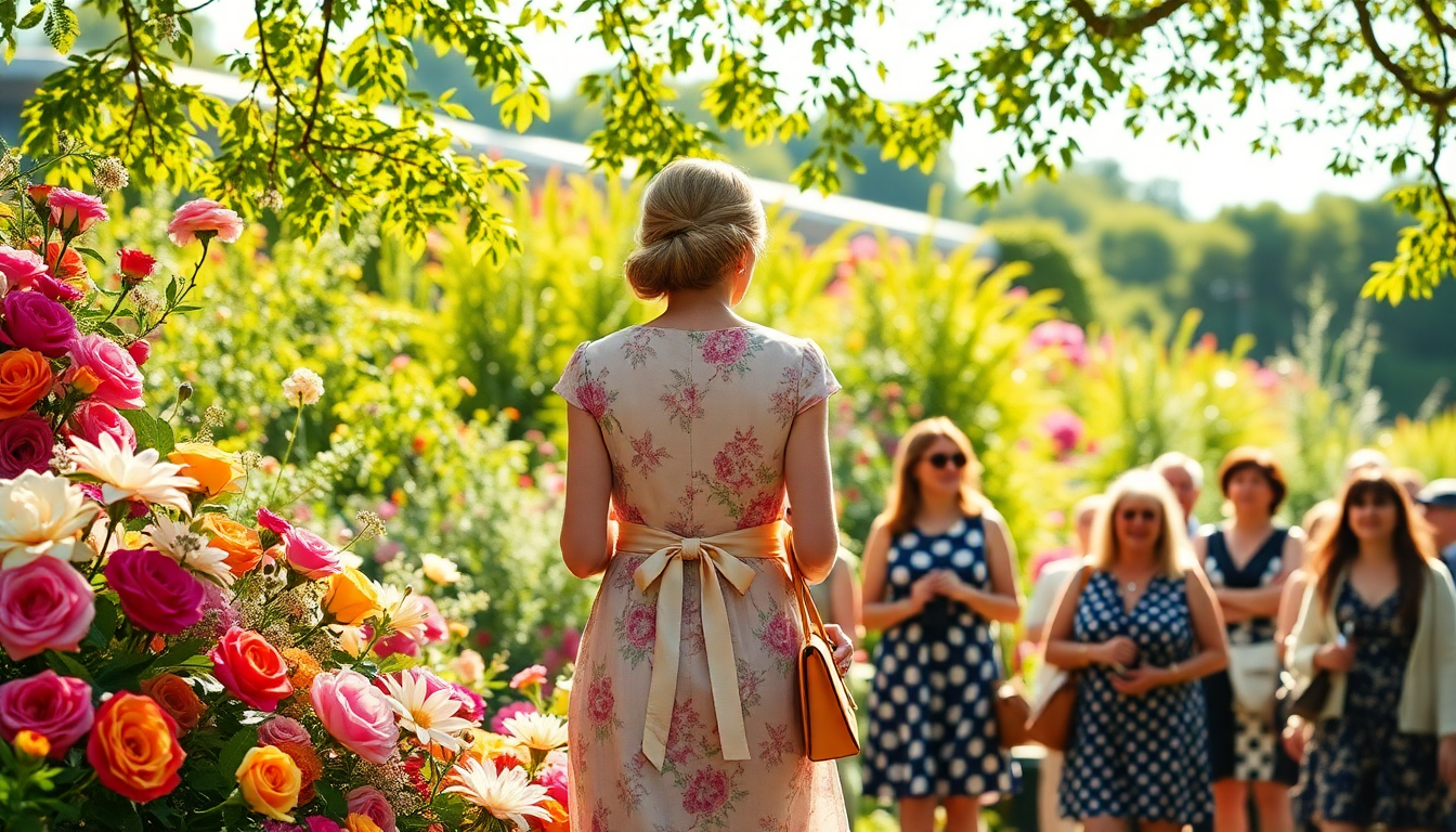Sophie di Edimburgo e il suo stile al Hampton Court Garden Festival