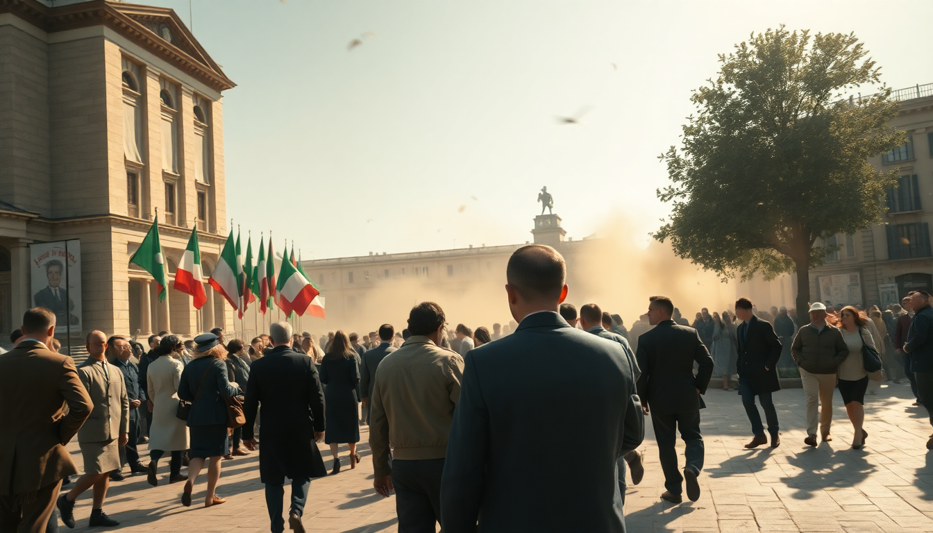 Analisi della caduta del fascismo in Italia nel 1943