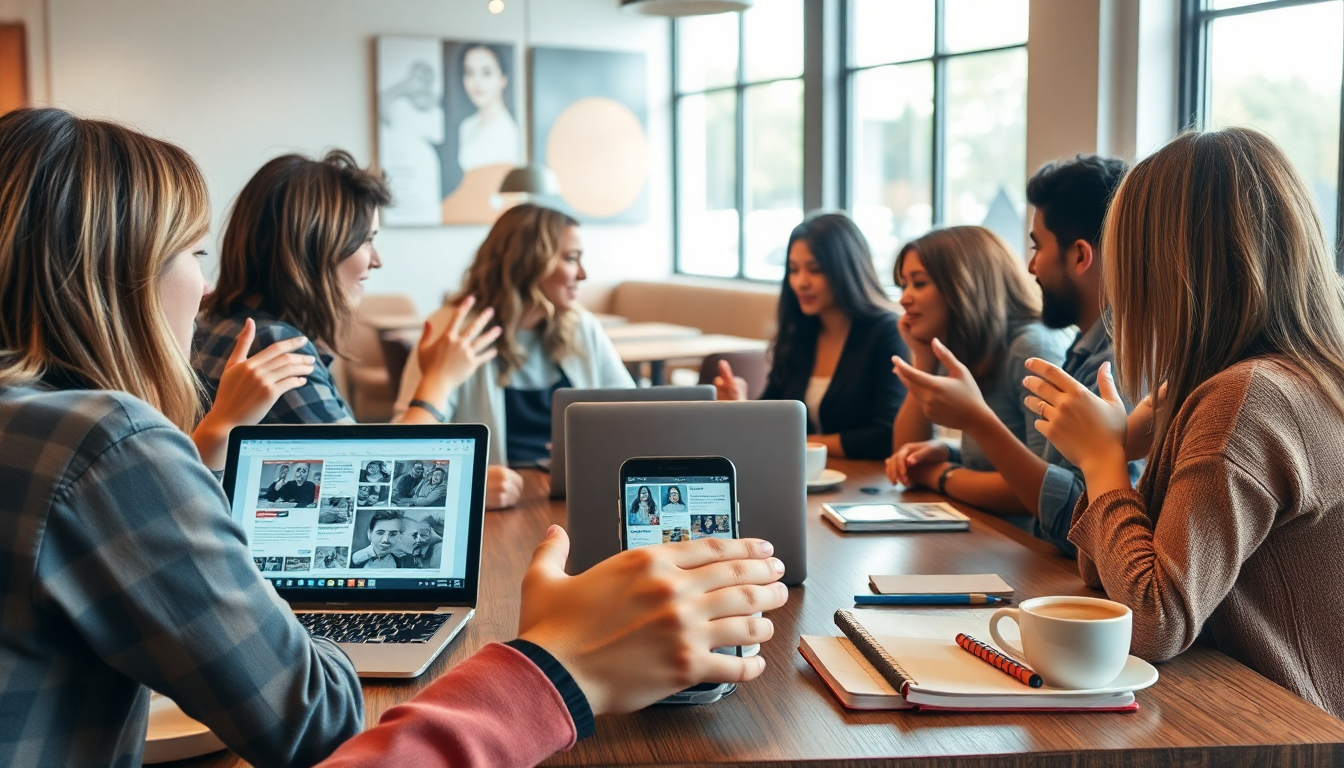 Come la condivisione di notizie costruisce community online