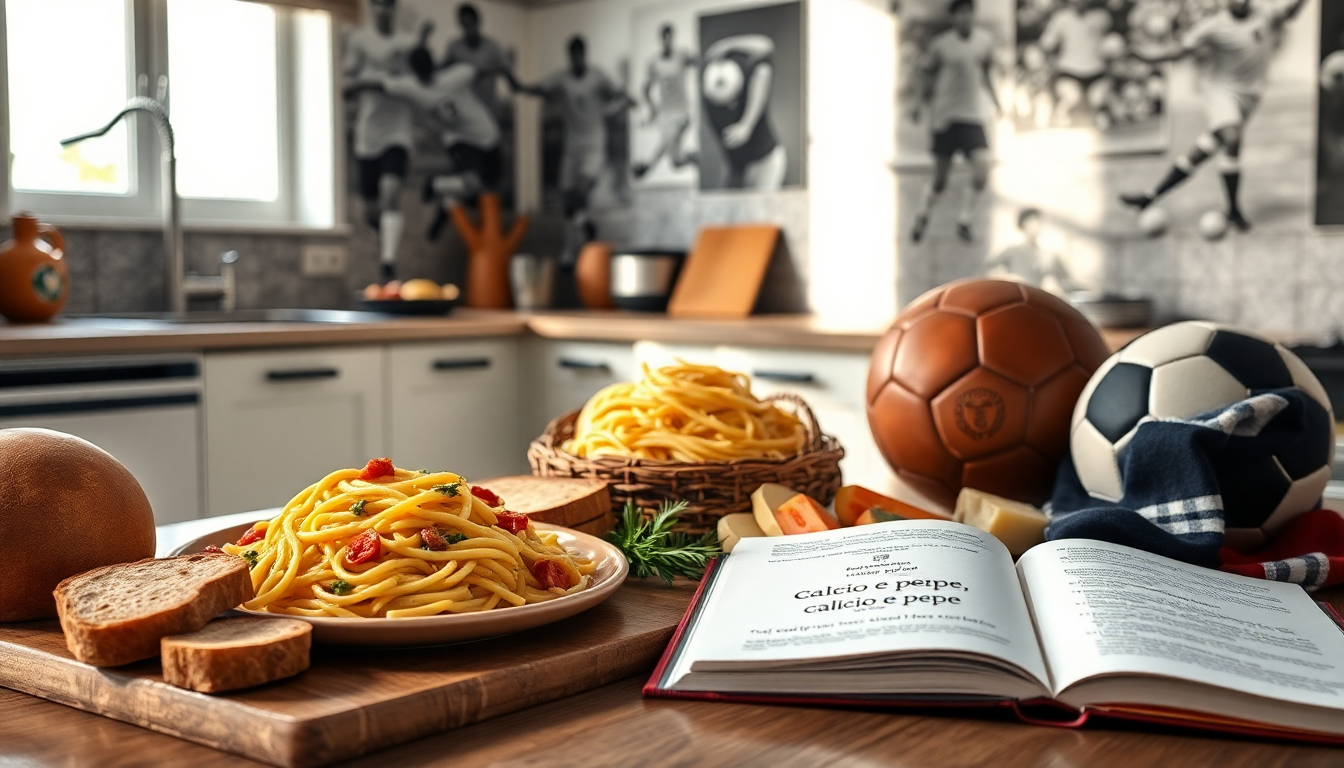 Il legame tra cucina e calcio: il libro di Benedetta e Fabio