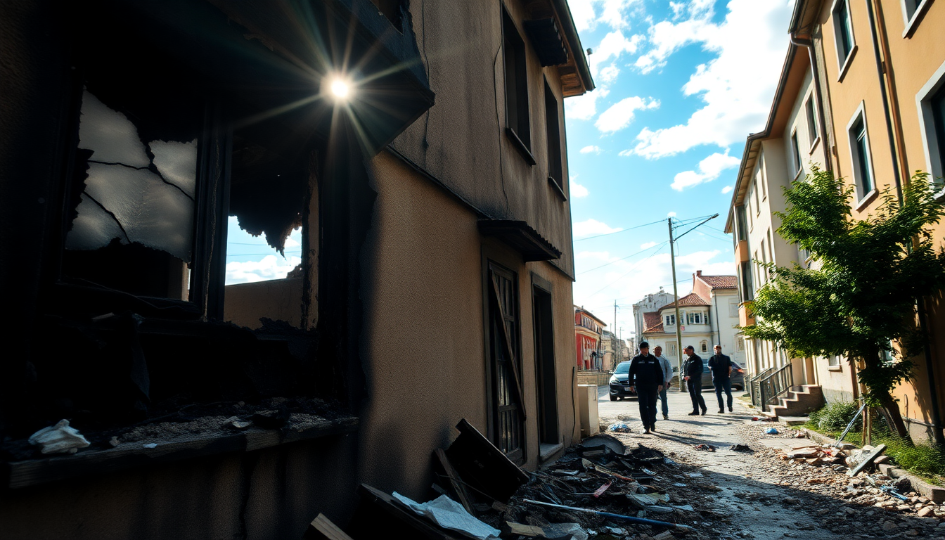 Indagini su incendio doloso a Trieste: cosa è successo