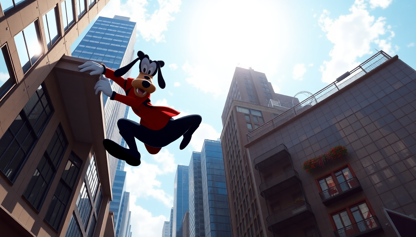 La nuova avventura di Topolino: Pippo diventa Spider-Man