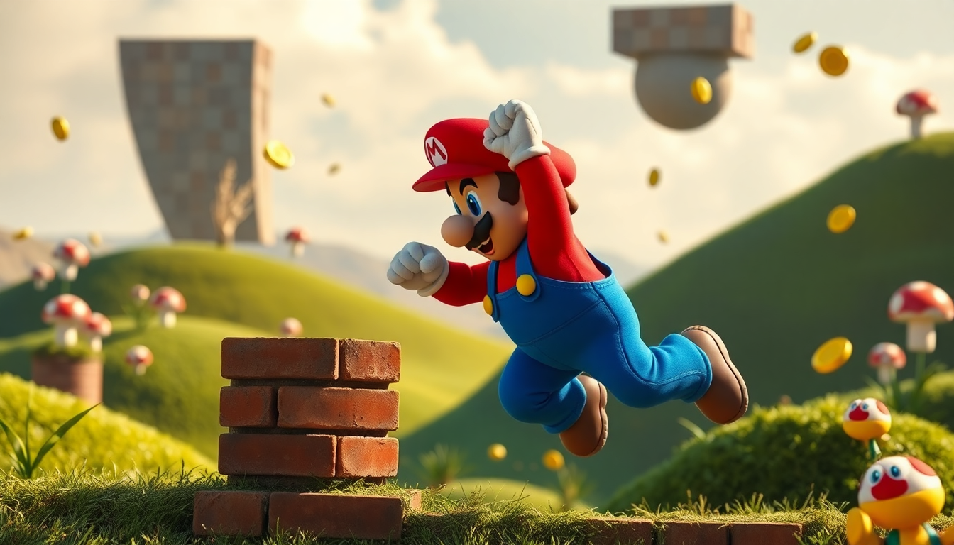 Mario: un’icona dei videogiochi e la sua evoluzione nel tempo