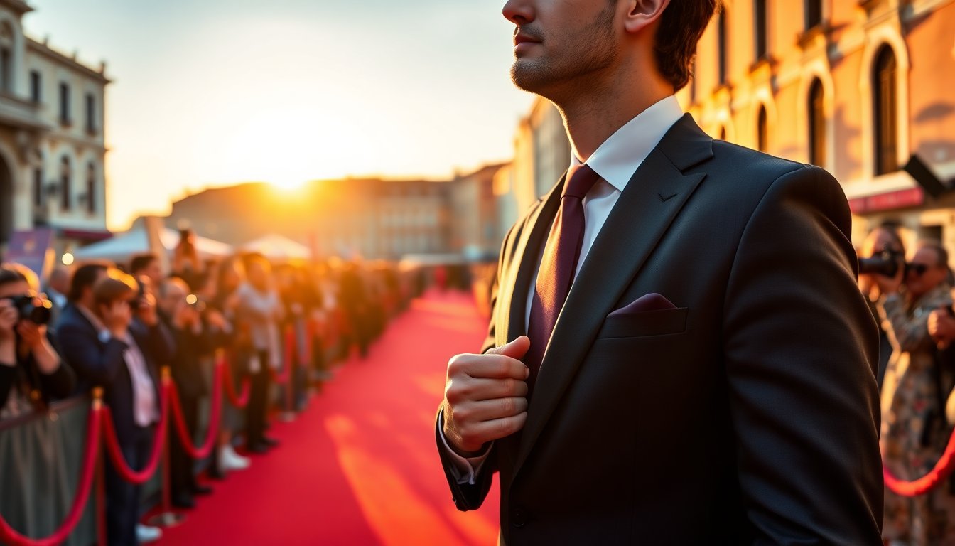 Diego Granese: l’influenza e il fascino sul red carpet di Venezia