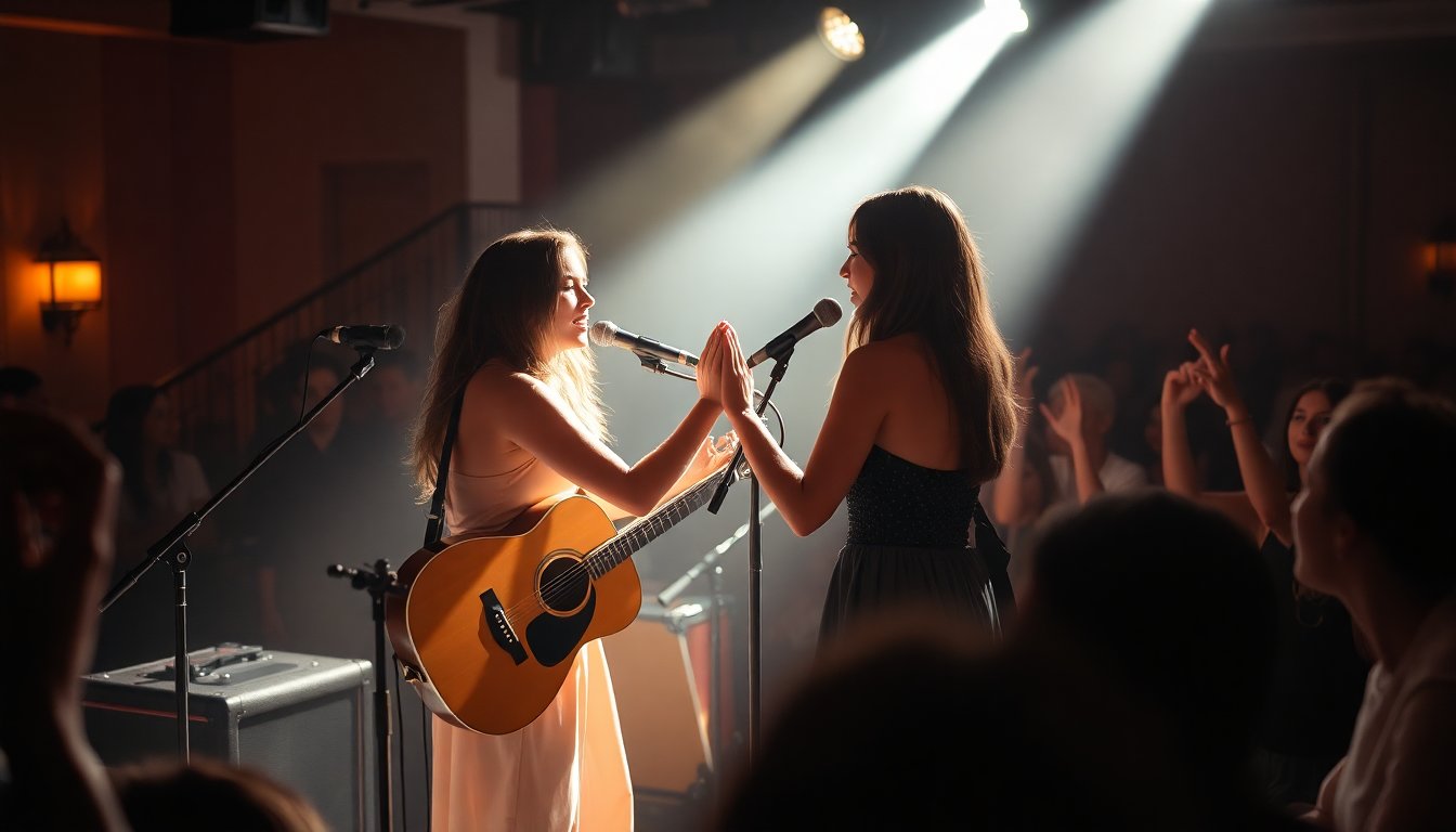 Senza Cri e Antonia incantano Milano con un emozionante duetto musicale