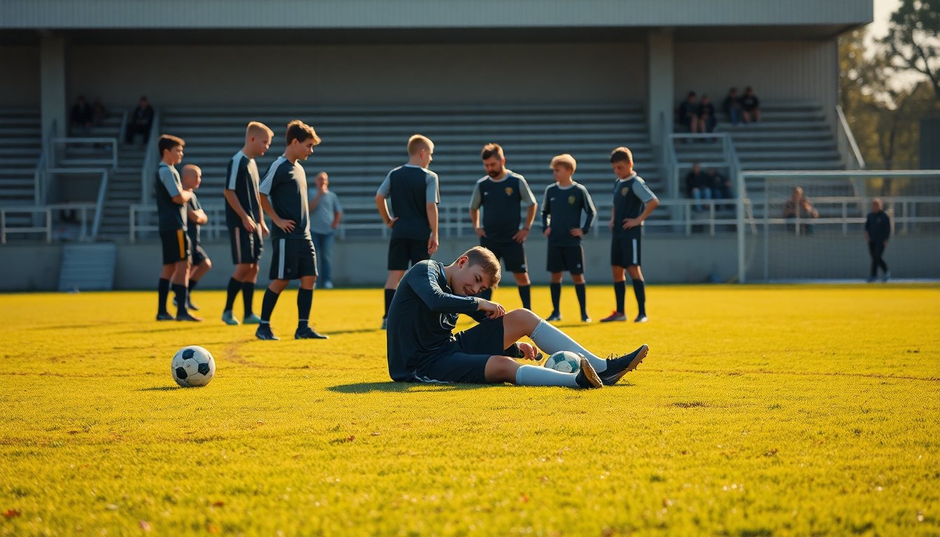 Un episodio di violenza nel calcio giovanile: la storia di Thomas