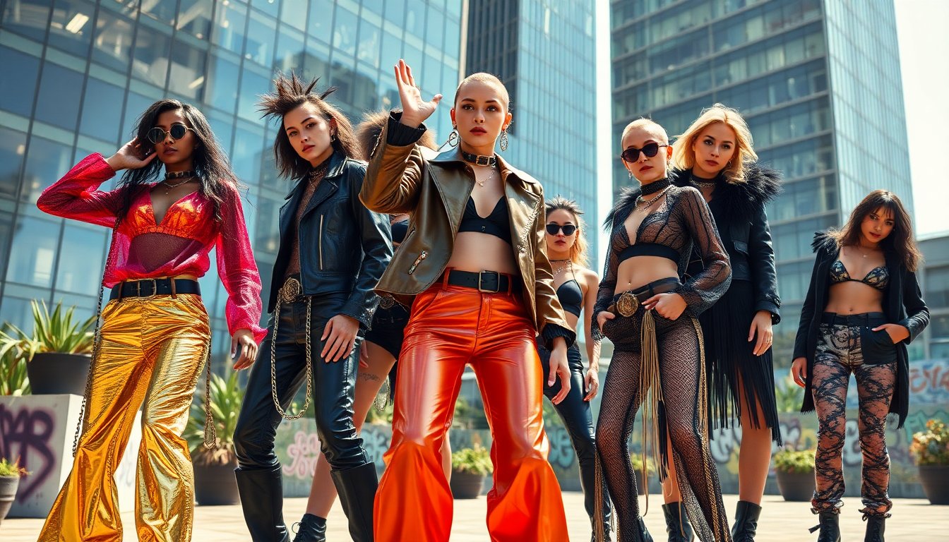 Esplora i look di moda estrema più sexy e audaci del momento