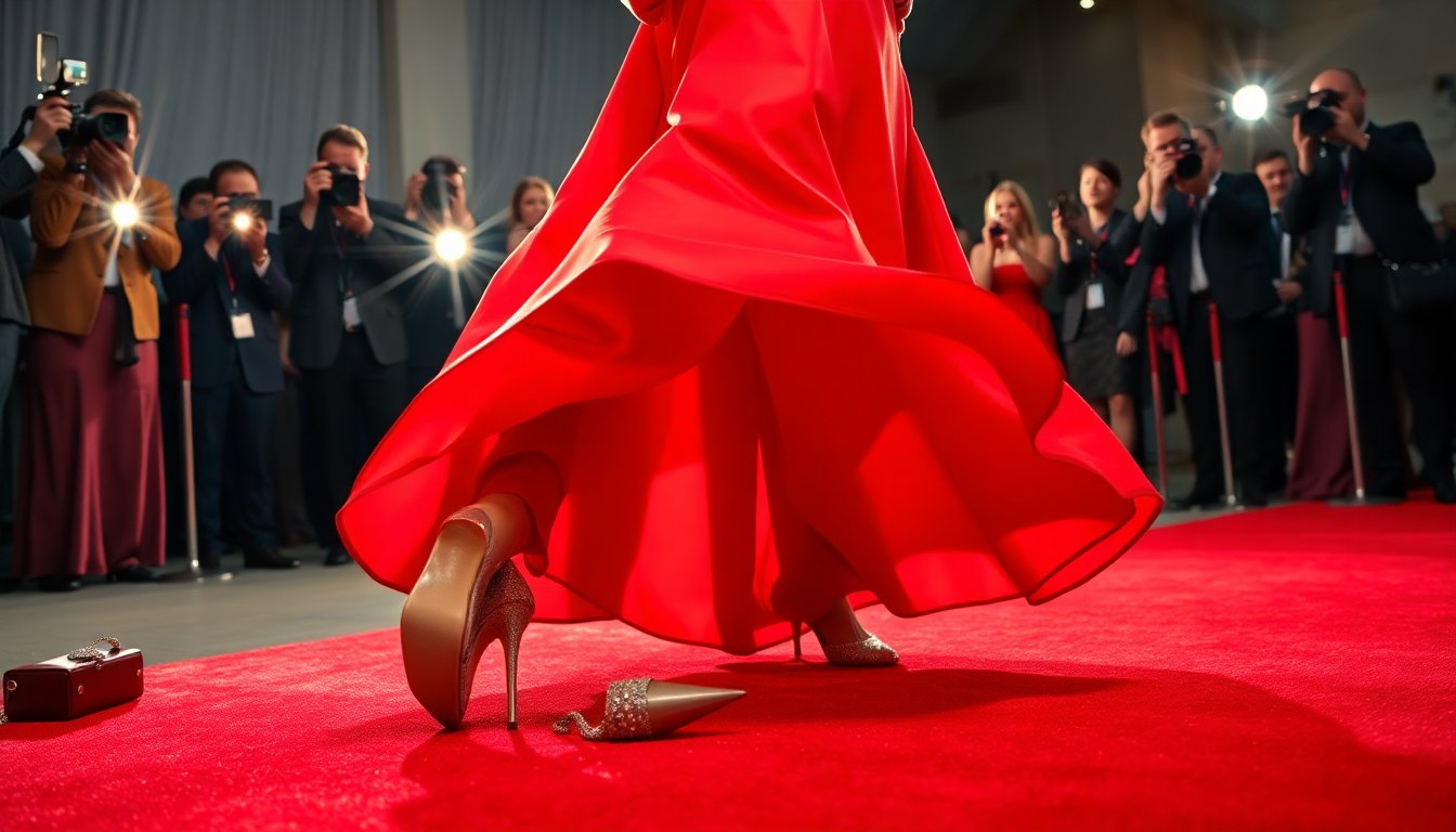 Gli incidenti più incredibili sul red carpet: momenti che hanno lasciato il segno