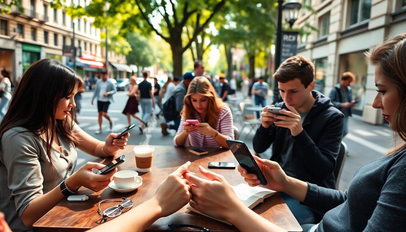 Impatto delle app di social media sulla comunicazione moderna
