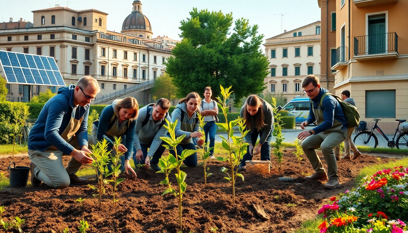 Piano di sostenibilità ambientale del governo: iniziative e obiettivi