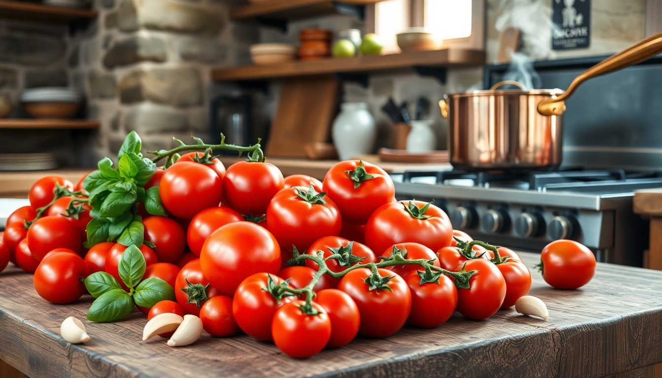 Il pomodoro: cuore e anima della cucina italiana