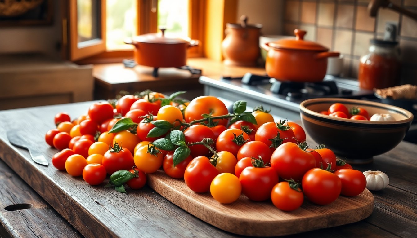 Il pomodoro in cucina: varietà, preparazioni e tradizione