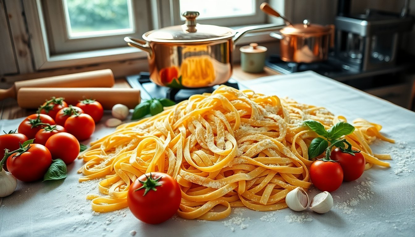 Pasta fresca: un viaggio tra tradizione e innovazione gastronomica