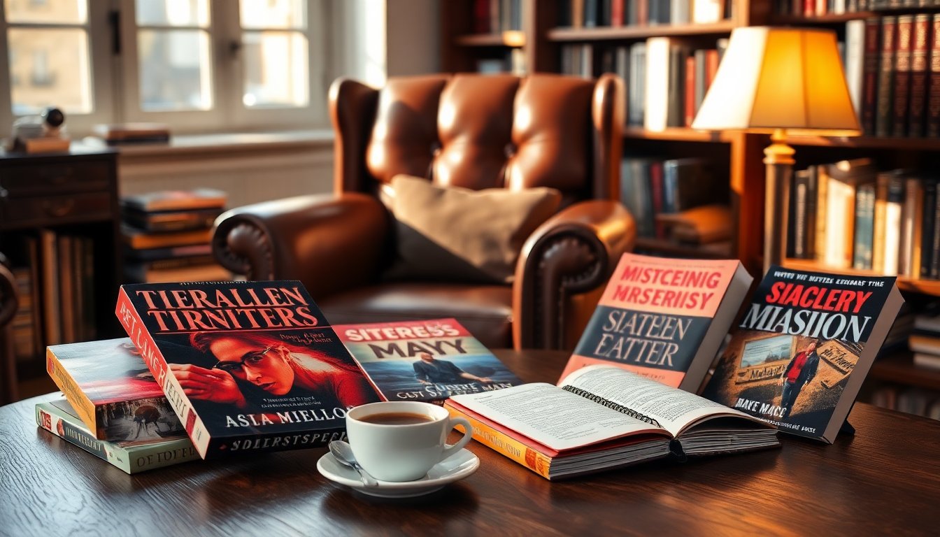 Romanzi gialli imperdibili da leggere a maggio: le migliori novità!