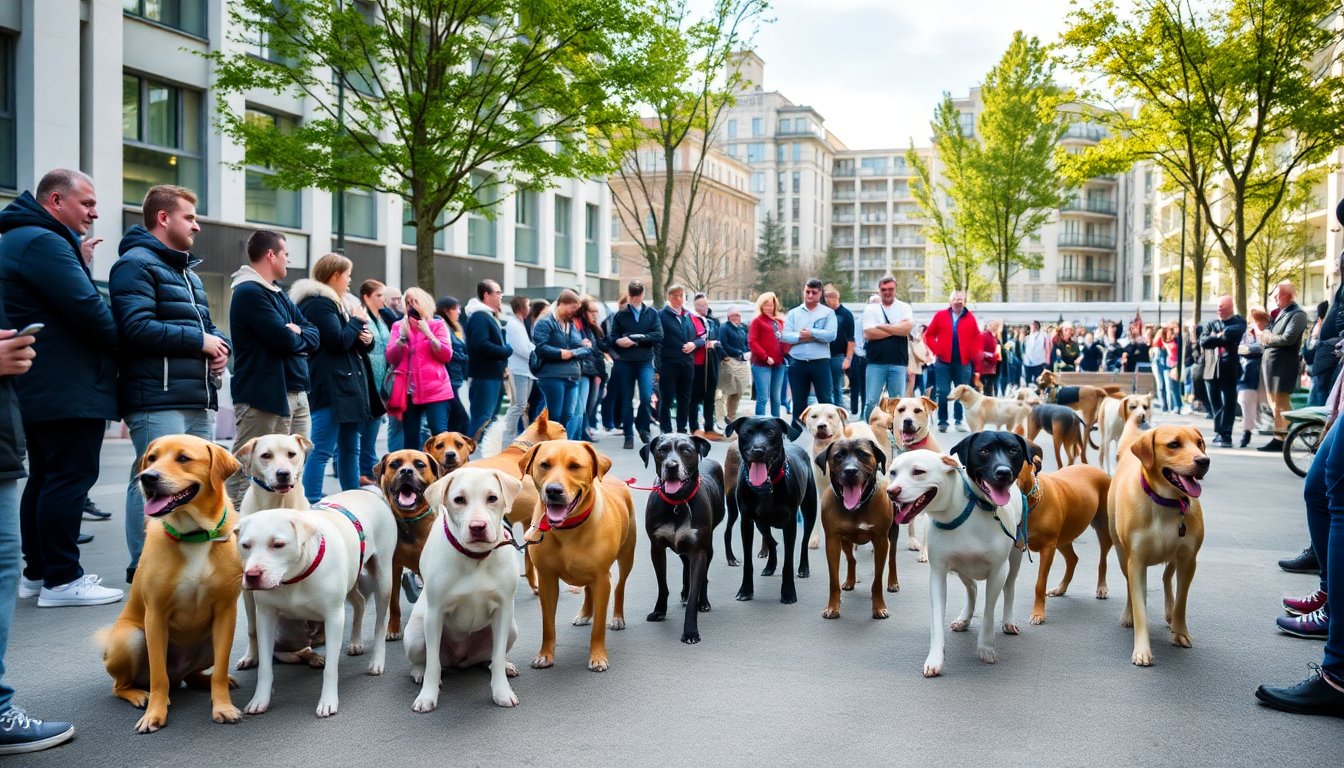 Cani in passerella all’Eur: Adozione di amici a quattro zampe per un futuro migliore