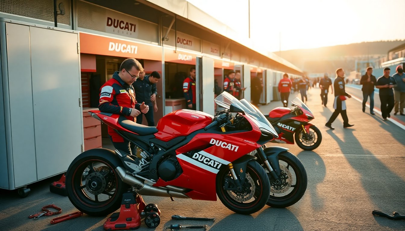 Davide Tardozzi in uscita dalla Ducati? Scopri le ultime novità sulla MotoGP!