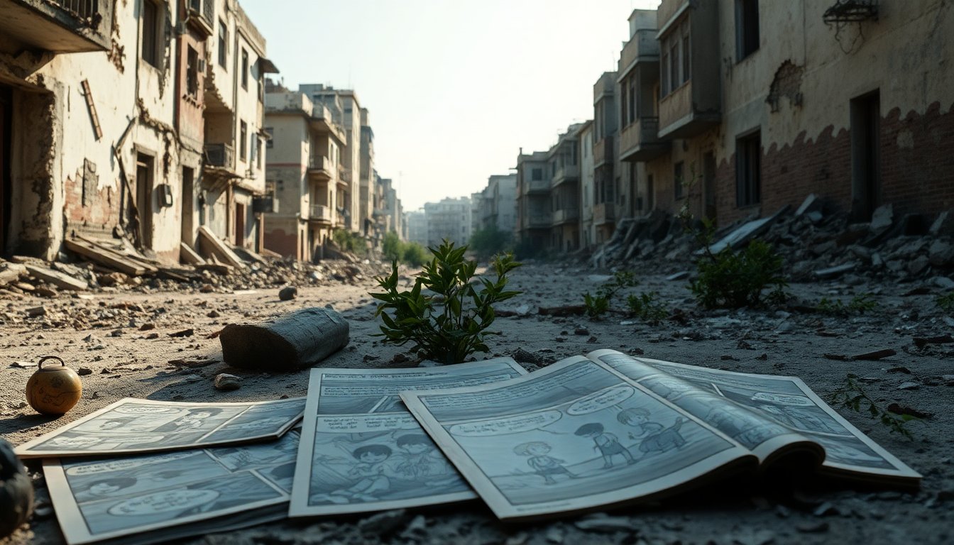 Fumetti per comprendere le guerre: esplora storie e narrazioni coinvolgenti