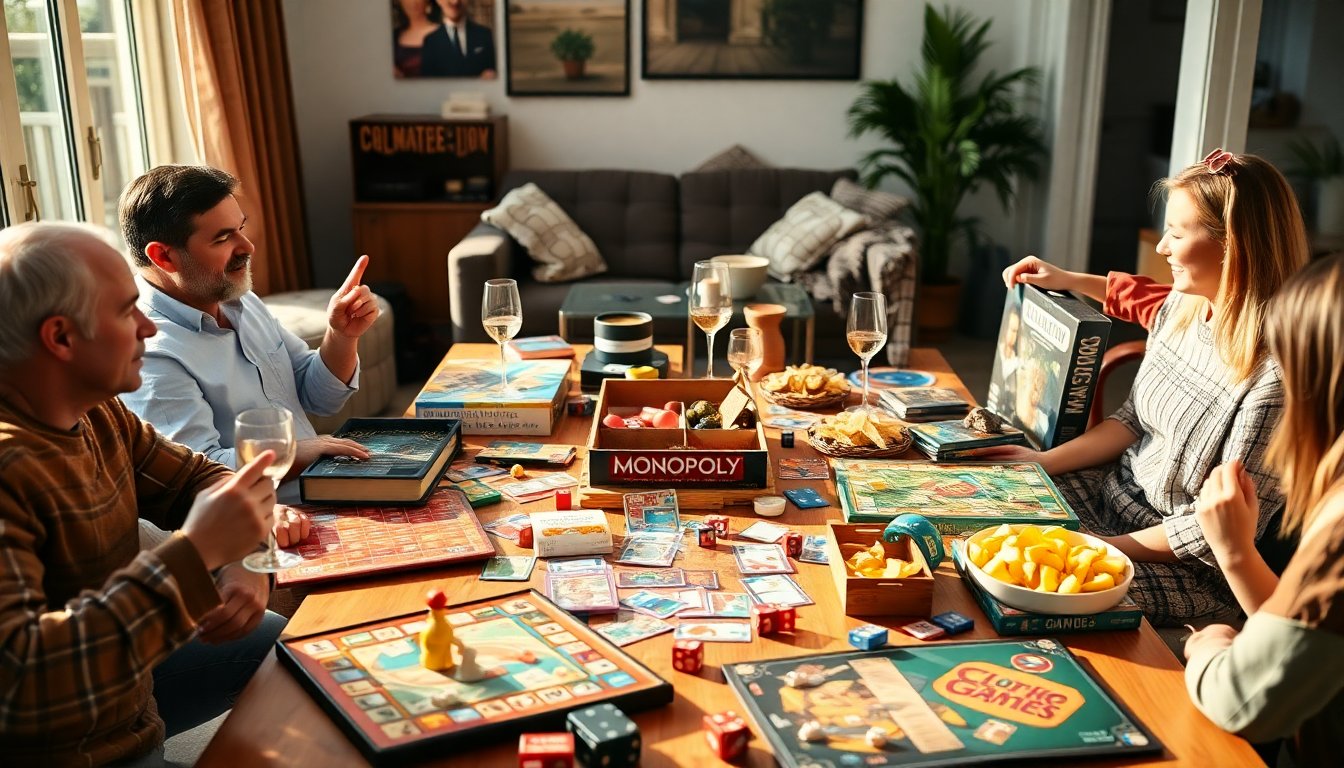 I migliori giochi da tavolo per adulti: divertimento garantito con amici e famiglia!