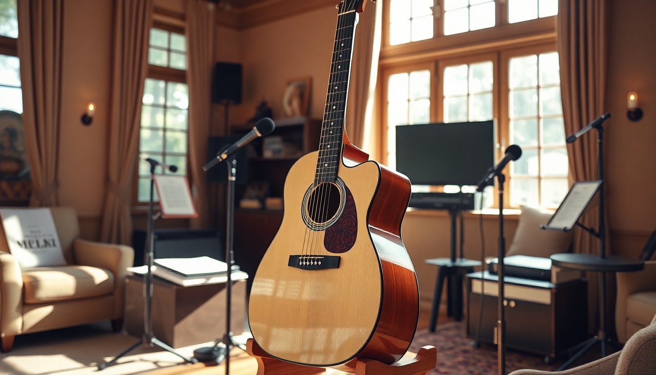 La Chitarra di Mia Martini: Un Tributo all’Attrice del Film “Io Sono Mia”