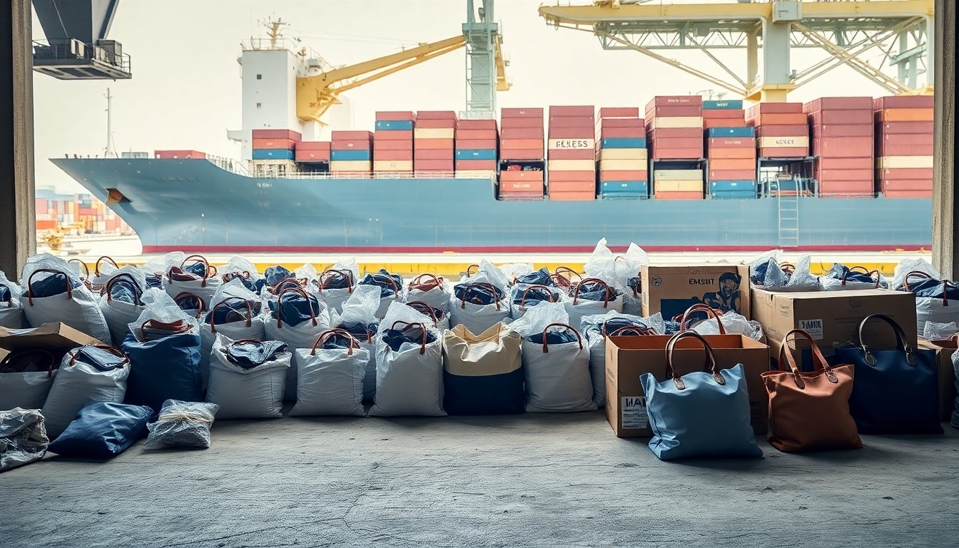 Maxi Sequestro di Borse Contraffatte al Porto di Pra’: Scoperta Shock!