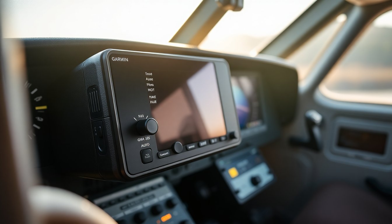 Pannello Audio GMA 345: Innovazione e Tecnologia Avanzata per Piloti