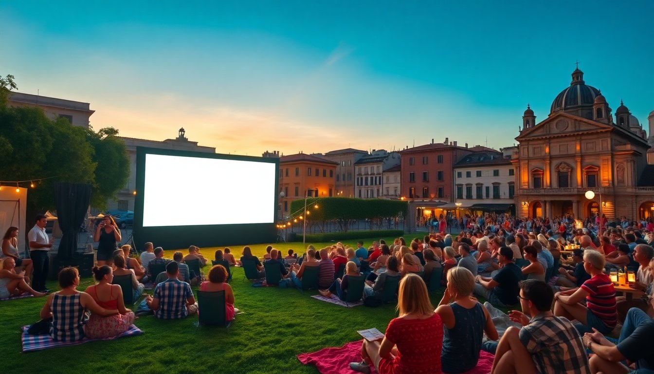 Cinema all’aperto a Catania: Programma Estivo e Eventi Imperdibili