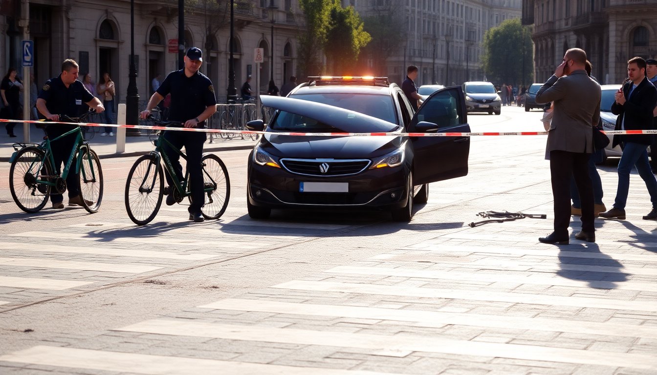 Grave incidente pedonale in centro città con vittime