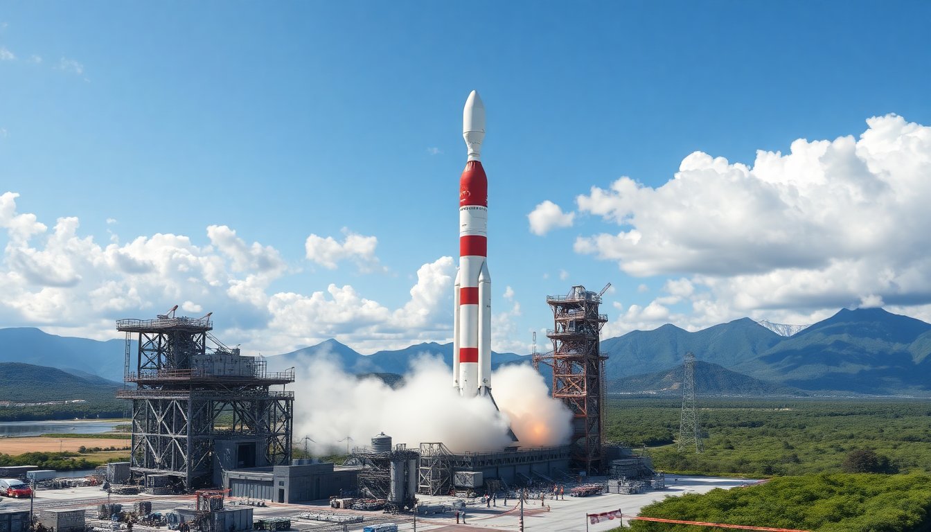 Il Giappone lancia un satellite per la sorveglianza ambientale