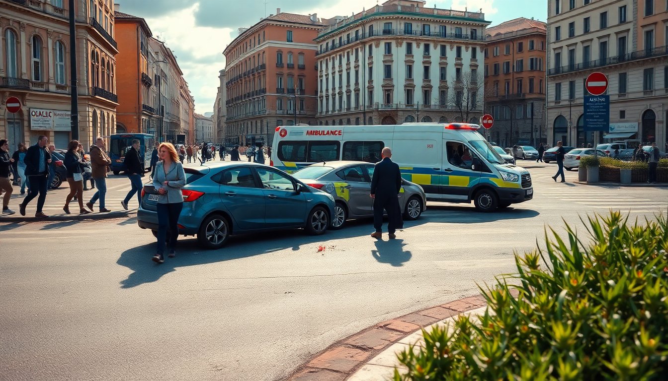 Incidenti stradali a Roma: un fenomeno in crescita e le sue cause