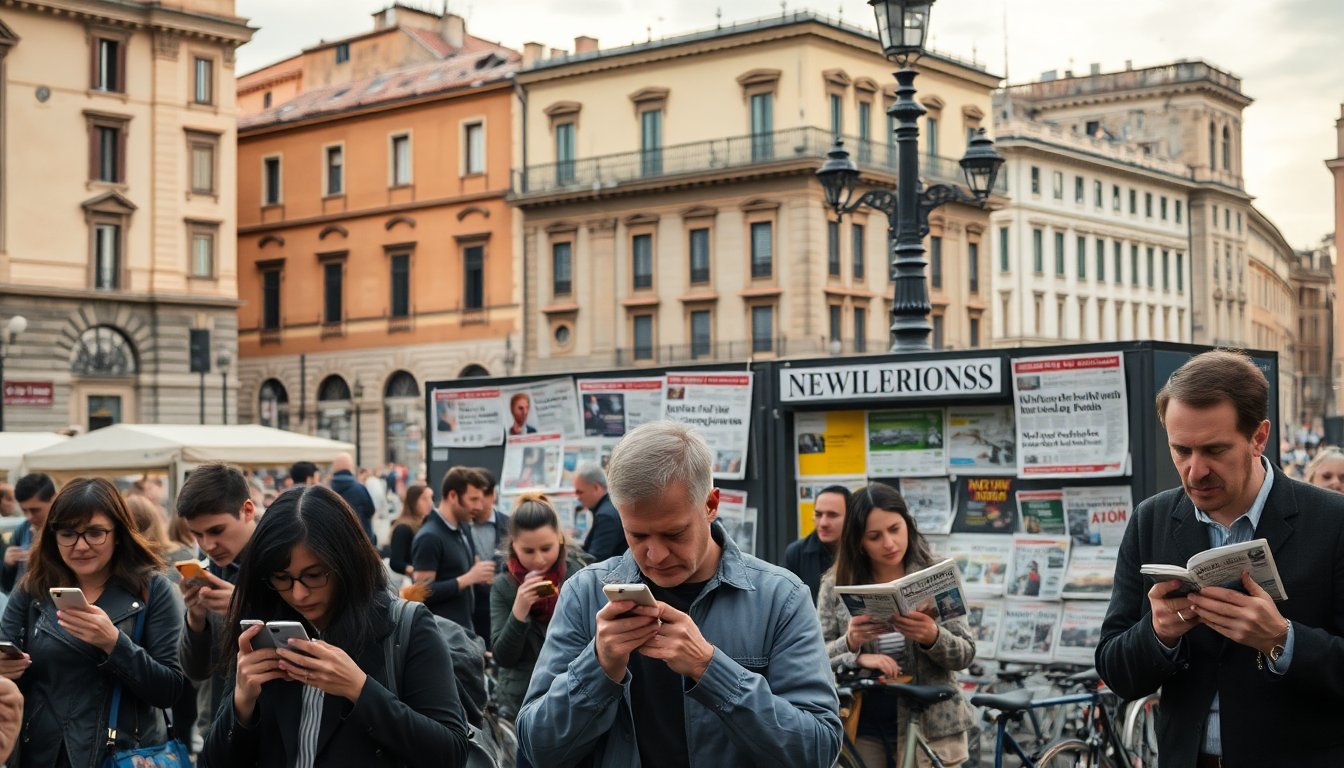 Informazione in Italia: una realtà distorta