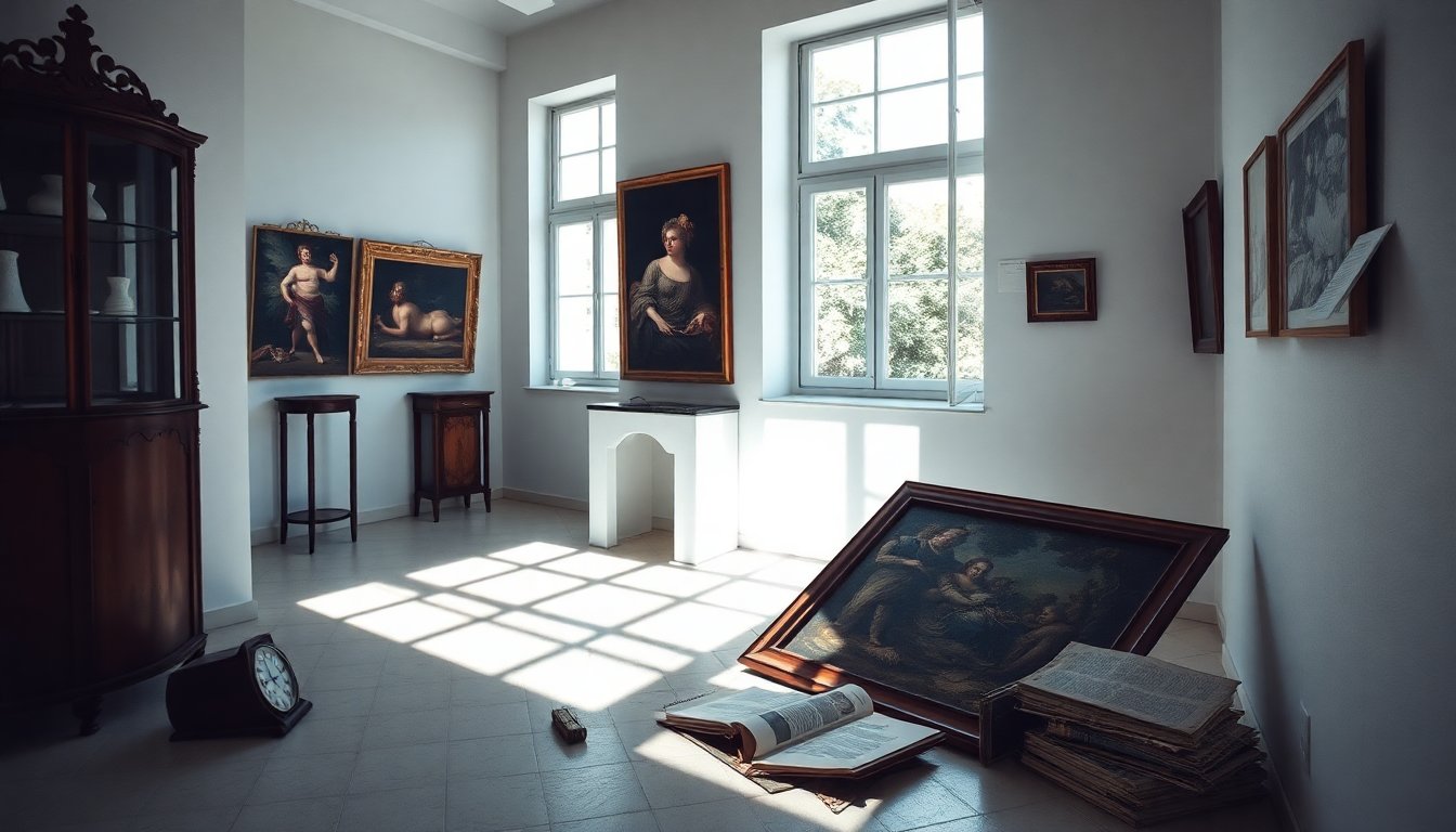 Investigazione sulla scomparsa del patrimonio artistico italiano