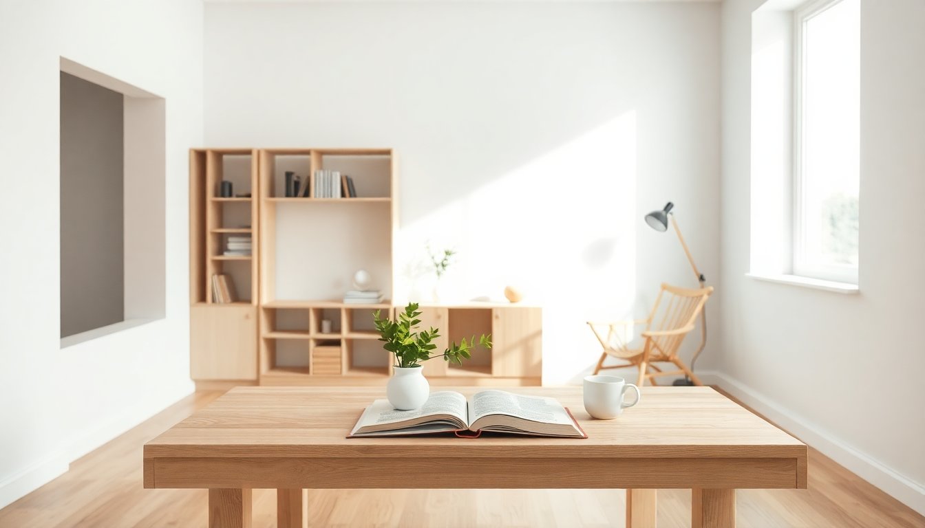 Minimalismo nella vita quotidiana per uno stile di vita autentico