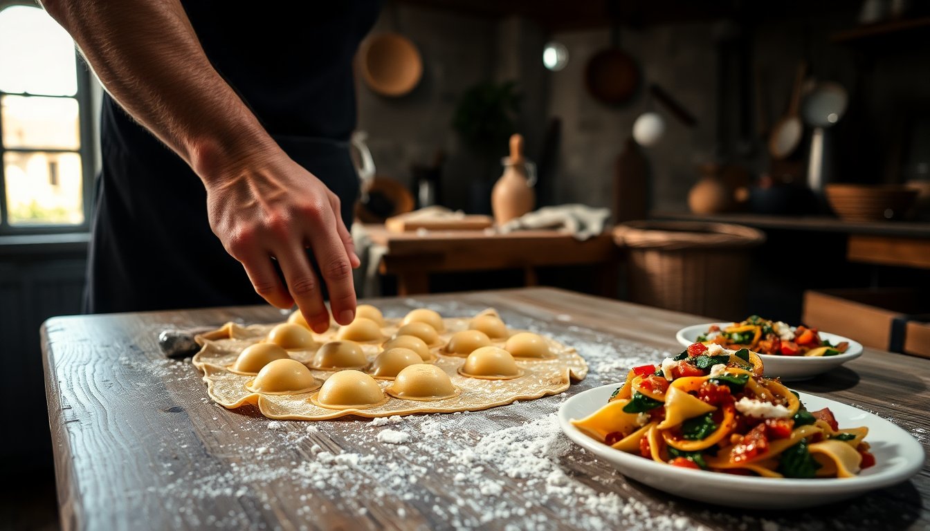 Scoprire la pasta fresca: tra tradizione e innovazione gastronomica